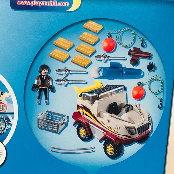 Playmobil City Action Tactical Unit Police Amphibious Truck #9364 New in Box - Picture 16 of 16